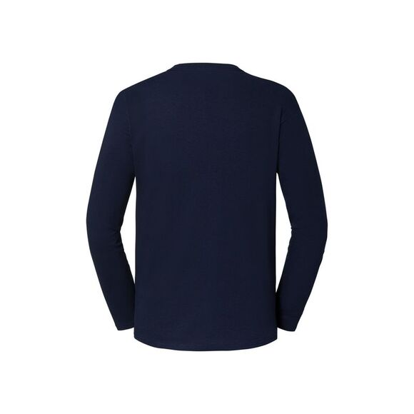 Fruit of the Loom Mens Iconic  Long-Sleeved T-Shirt / Deep Navy - Picture 2 of 3